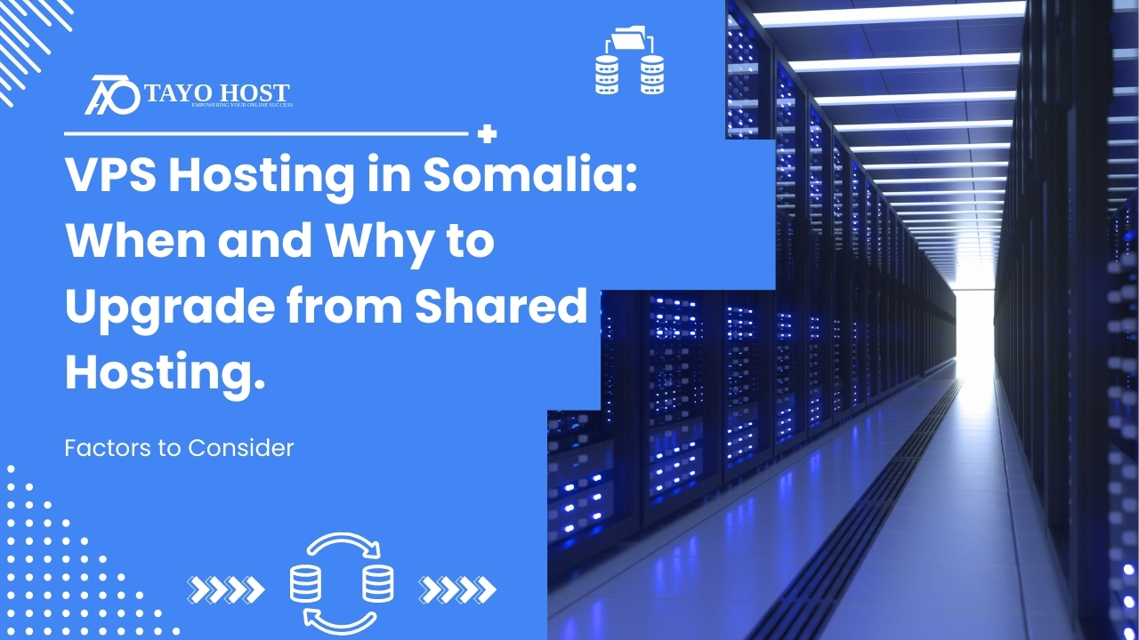 VPS Hosting in Somalia: When and Why to Upgrade from Shared Hosting.